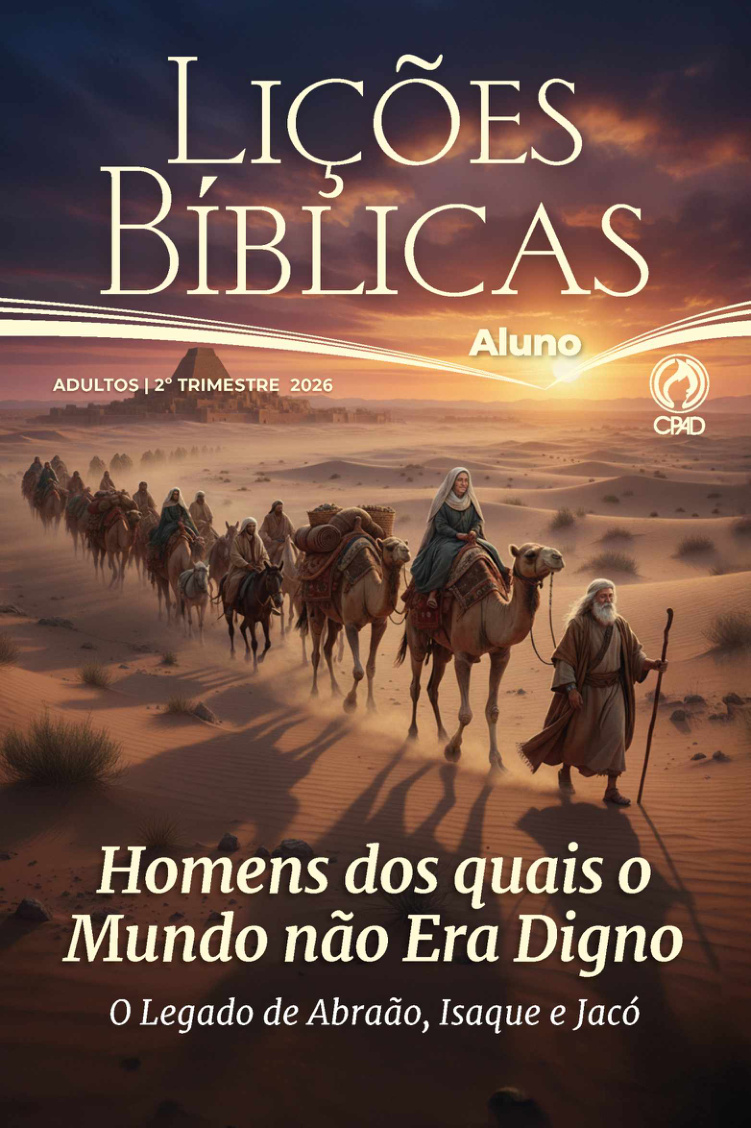 Capa da revista Lições Bíblicas Adulto 2º Trimestre 2026